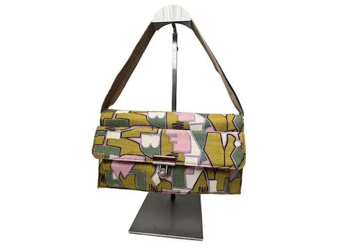 Borsa in tela vintage Marni multicolore