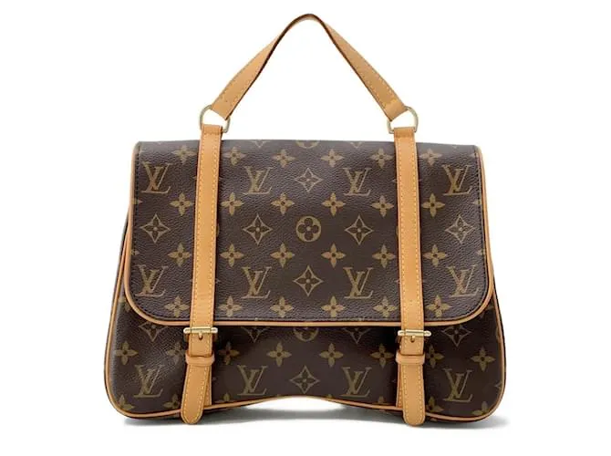 Zaino Marel Sacado Monogramma Louis Vuitton Marrone