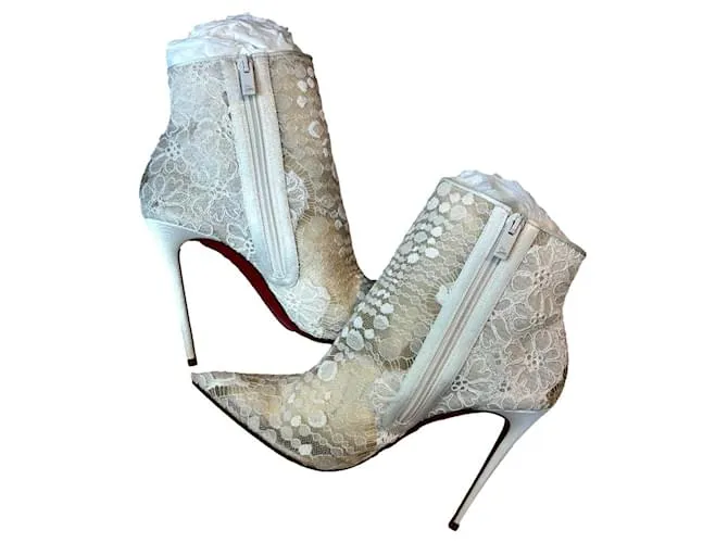 Décolleté Christian Louboutin Bianco