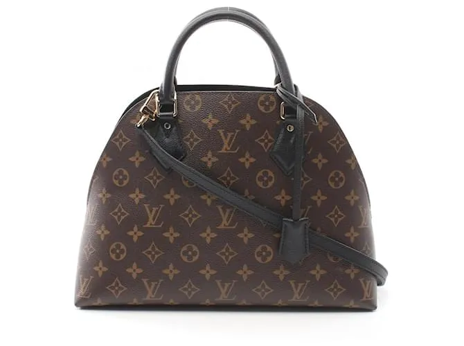 Borsa 2 in 1 Monogram Alma di Louis Vuitton Marrone Nero