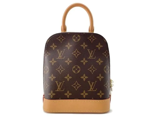 Zaino Alma Monogram Louis Vuitton Rosso