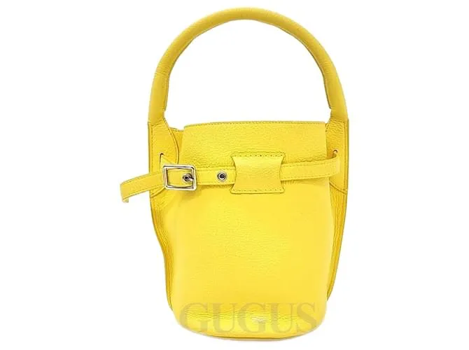 Edge Céline Celine Bucket Nano Giallo