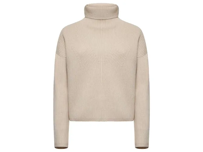 Maglione Golia in cashmere di Max Mara Studio Marrone Beige