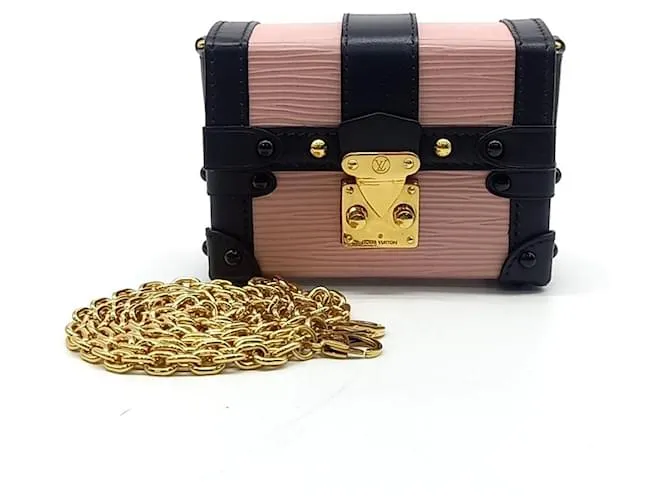 Baule essenziale Epi Nm Louis Vuitton Rosa