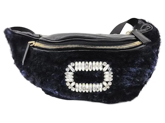 Borsa a cintura Roger Vivier Blu
