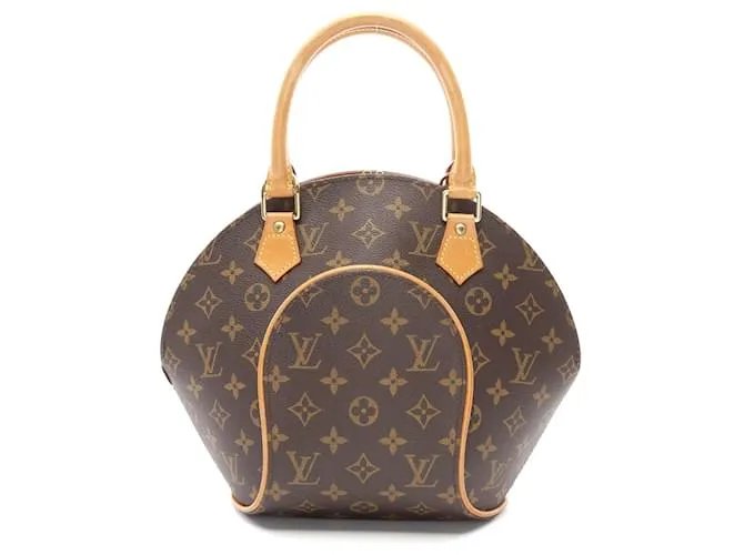 Borsa a mano Monogram Ellipse PM Louis Vuitton Marrone