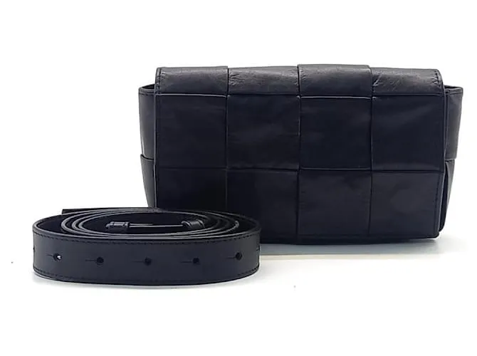 Belt Bag Stretch Cassette di Bottega Veneta Nero
