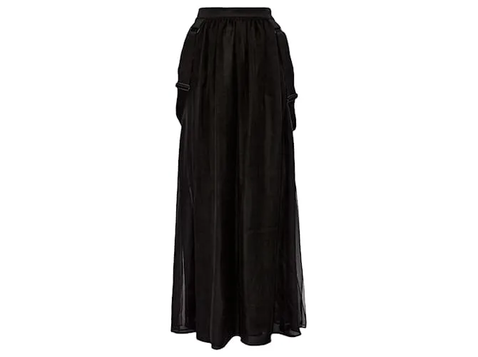 Gonna Jedy Max Mara Sfilata Nero