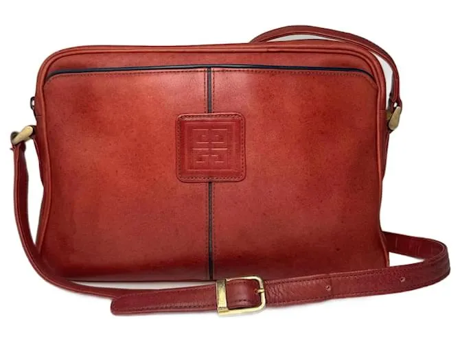 Borsa in pelle vintage Givenchy rossa Rosso