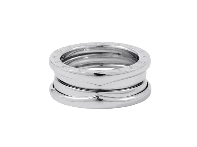 Bulgari Anello B.zero1 in oro bianco 18K di Bvlgari