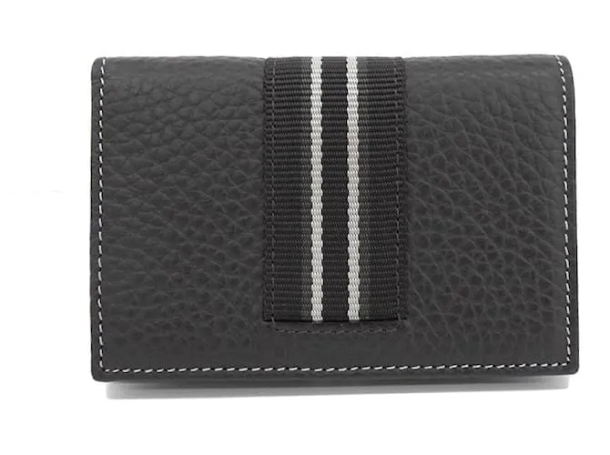 Alfred Dunhill Portachiavi in Pelle Dunhill Marrone con Finiture Dorate Marrone scuro