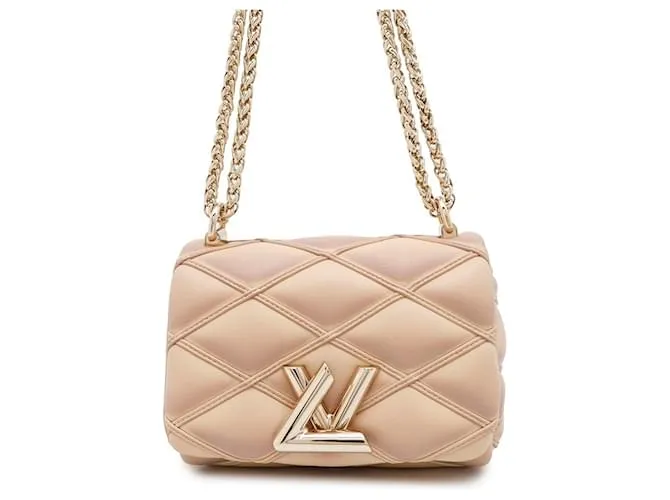 Borsa a Spalla Malletage di Louis Vuitton Beige