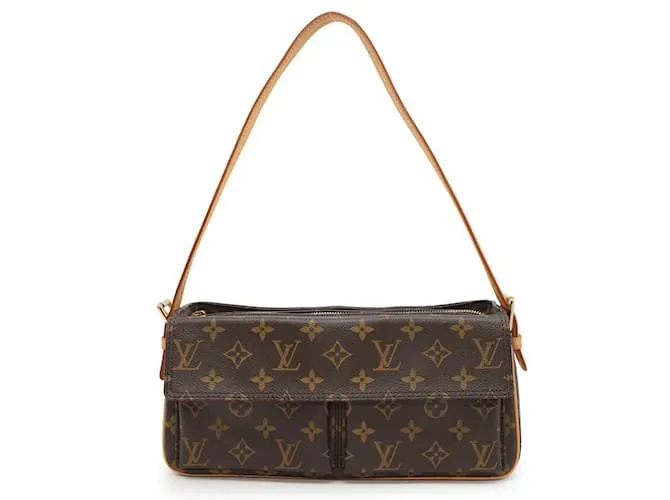 Borsa a Spalla Monogram Vivacite MM di Louis Vuitton Rosso