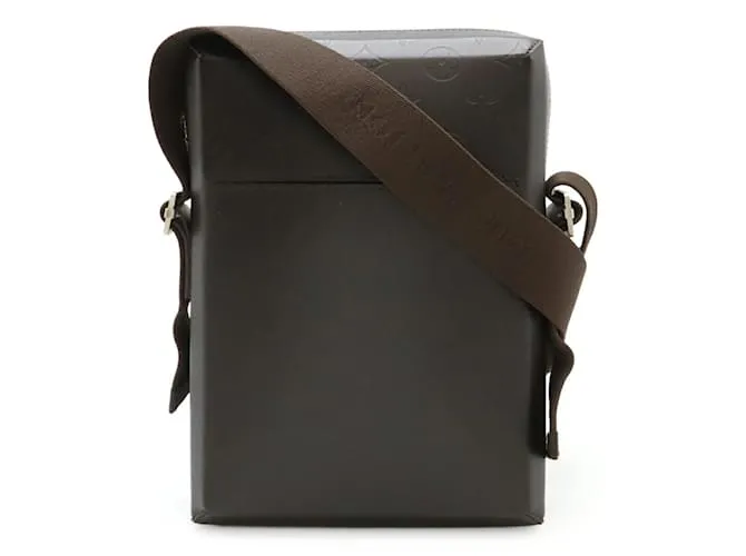 Borsa a Spalla Bobby Monogram Glace Louis Vuitton Marrone Marrone scuro Monogramma