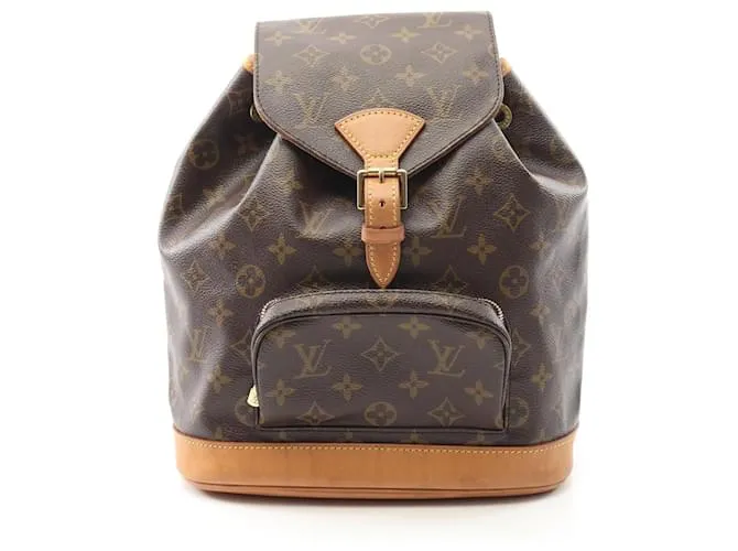 Zaino Monogram Montsouris di Louis Vuitton Marrone