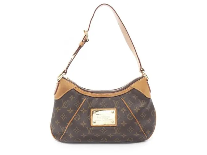 Borsa a Spalla Monogram Thames PM Louis Vuitton Metallico Bronzo