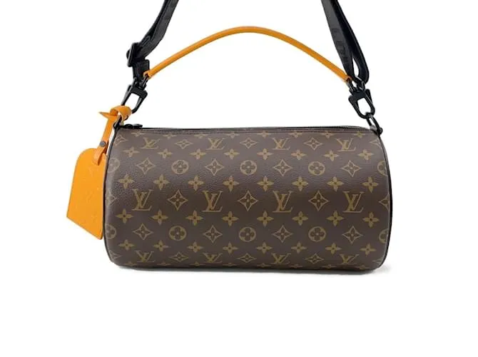 Borsa a Spalla Monogram Macassar Louis Vuitton Nero
