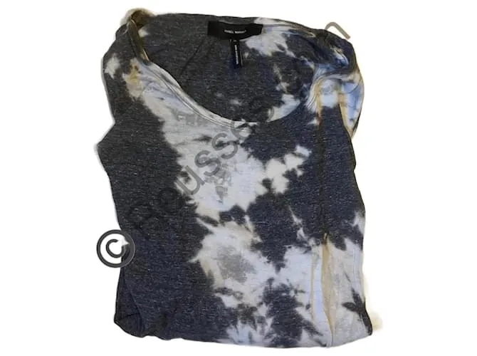 Abito mini maculato grigio e bianco - Isabel Marant taglia 36