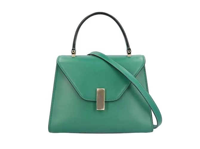 Borsa a Spalla Valextra Mini Iside Verde