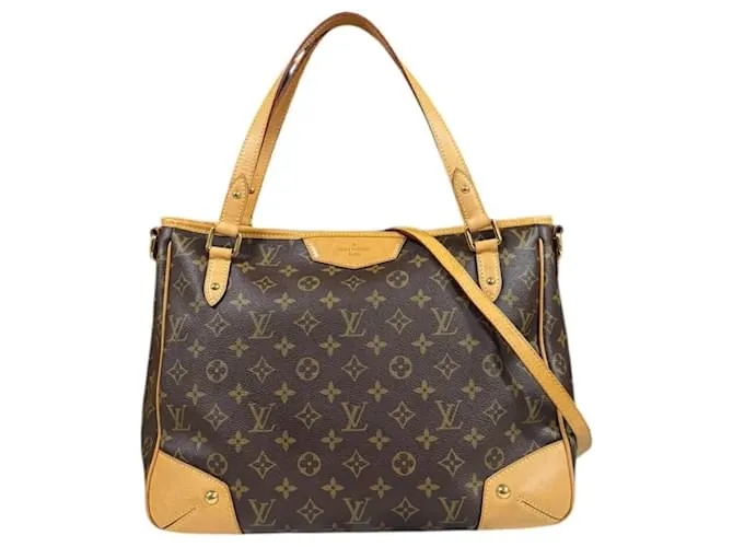 Borsa a Spalla Monogram Estrella MM di Louis Vuitton Marrone Monogramma