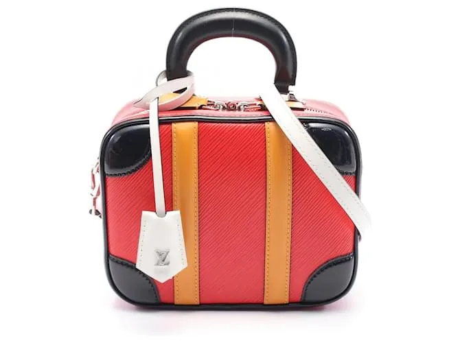 Borsa a mano Valisette BB Epi Louis Vuitton Rosso