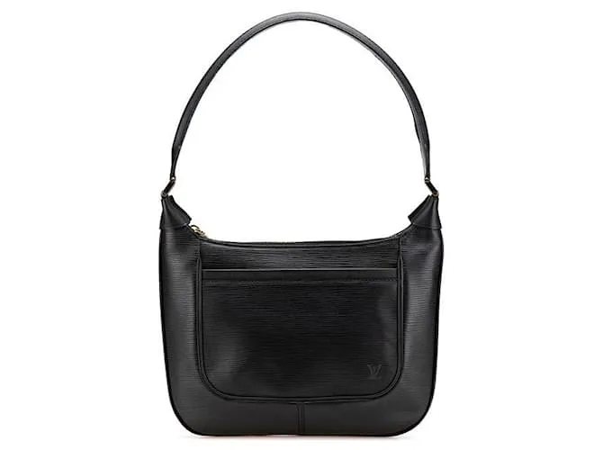 Borsa a spalla Matsu in pelle Epi Louis Vuitton Nero