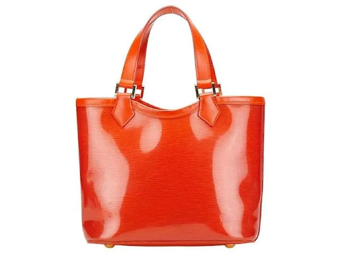 Borsa a mano Louis Vuitton Mini Lagoon Bay Epi Plage Arancione