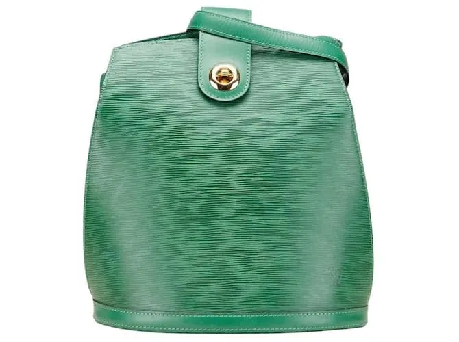 Borsa a Spalla Cluny Epi Louis Vuitton Verde