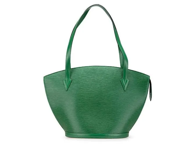 Borsa 2 in 1 Louis Vuitton Saint Jacques Epi Verde