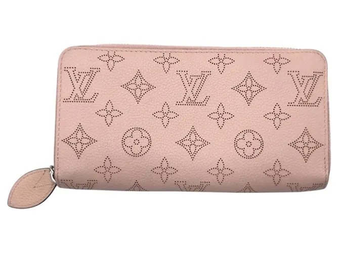 Zippy Portafoglio lungo Monogram Mahina Louis Vuitton Rosa