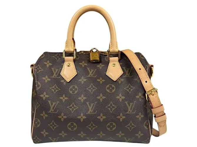 Borsa a Spalla Monogram Speedy 25 di Louis Vuitton Marrone