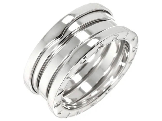 Bulgari Anello B-Zero1 3-Band in Oro Bianco Bvlgari