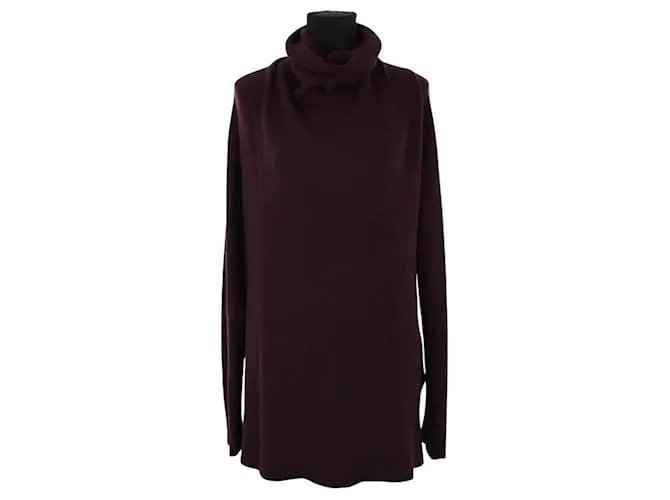 Maison Martin Margiela Abito di lana Porpora