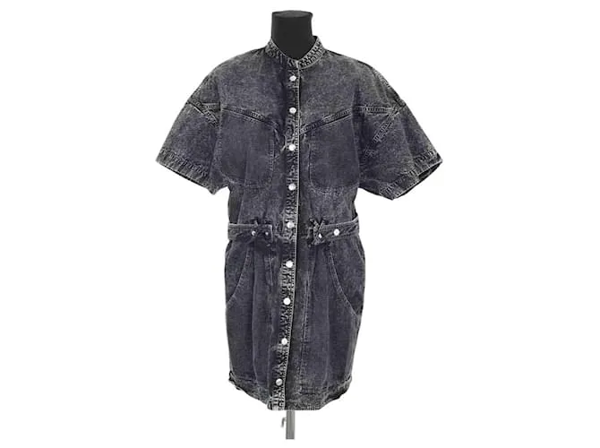 Isabel Marant Abito di cotone Nero