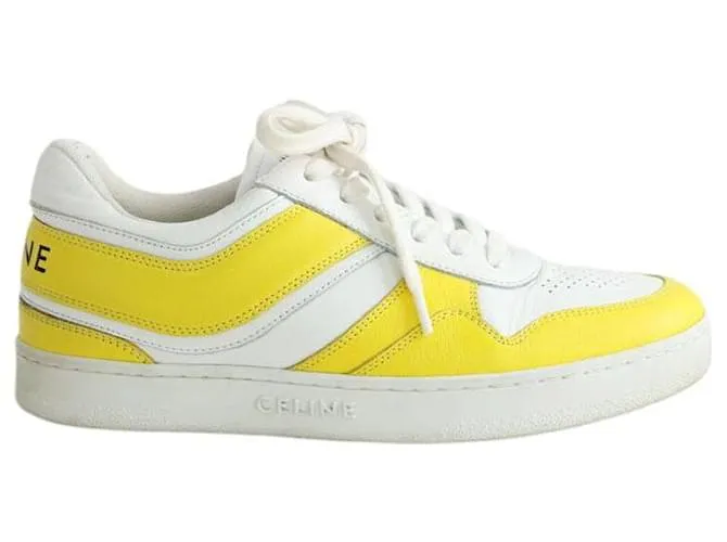 Céline Sneaker in pelle Giallo