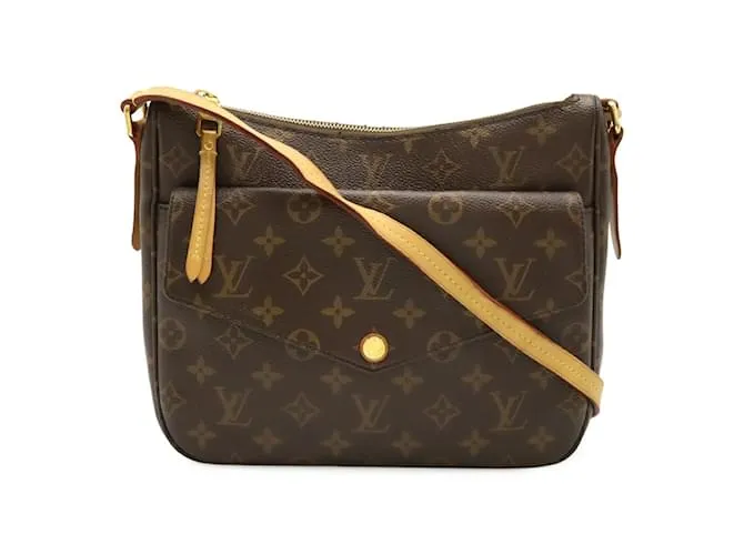 Borsa a Spalla Mabillon Monogram Louis Vuitton Marrone Monogramma