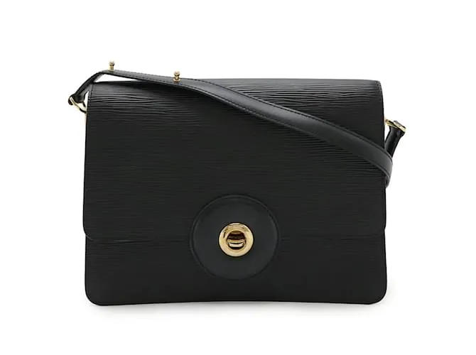 Borsa a Spalla Free Run Epi Louis Vuitton Nero