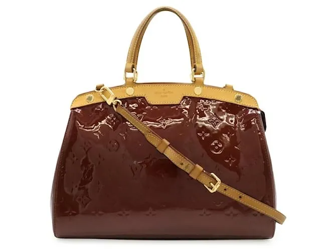 Borsa 2 in 1 Louis Vuitton Blair Monogram Vernis Rosso