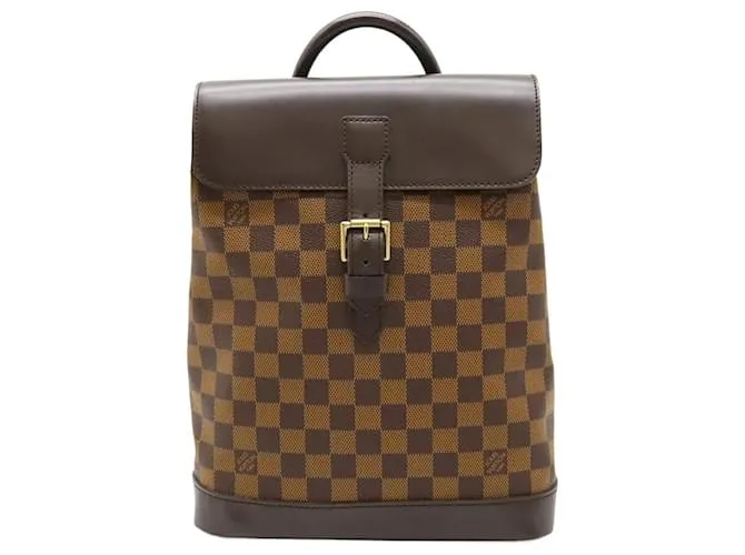Zaino 2 vie Damier Soho Louis Vuitton Marrone