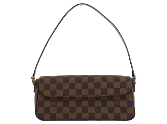 Borsa a Spalla Recletor Damier Louis Vuitton Marrone