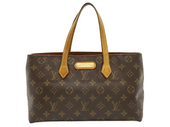 Borsa a mano Monogram Wilshire PM di Louis Vuitton Marrone