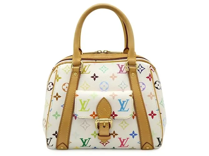 Borsa a mano Priscilla Monogram Louis Vuitton Bianco