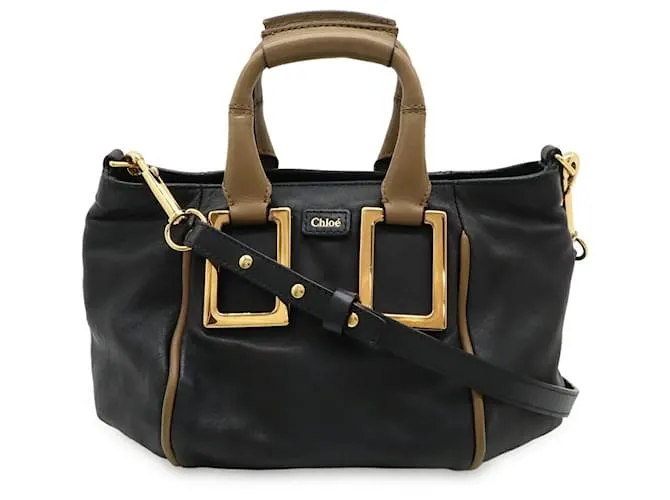 Chloé Borsa a mano 2 in 1 Chloe Ethel in pelle Nero