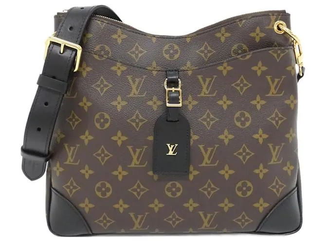 Borsa a Spalla Monogram Odeon di Louis Vuitton Marrone