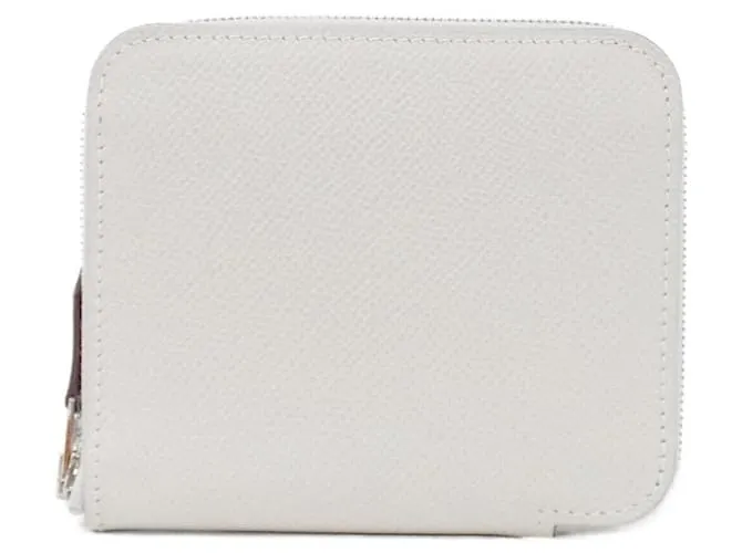 Silk In Hermès Portafoglio in seta Epsom Hermes MORS & CO Grigio