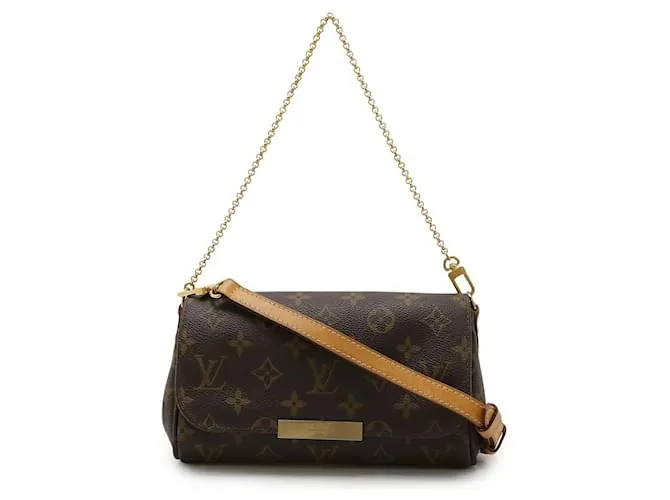 Borsa 2 in 1 Monogram Favorite PM di Louis Vuitton Metallico Bronzo