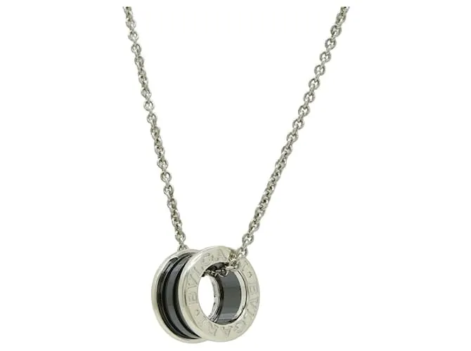 Bulgari Collana BVLGARI B.zero1 Save the Children Pendente SV925 Argento Metallico