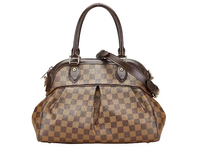 Borsa 2 in 1 Damier TreviPM di Louis Vuitton Metallico Bronzo