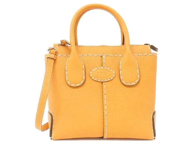 Borsa in pelle Tod's XBWDBSAX15LWSSG601 Arancione