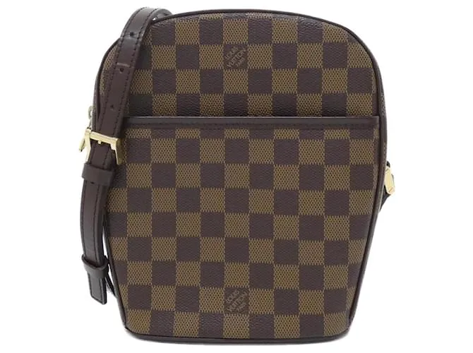 Borsa a Spalla Damier Ipanema di Louis Vuitton Marrone